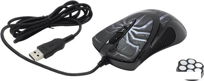 Игровая мышь A4Tech XL-747H (черный/синий)