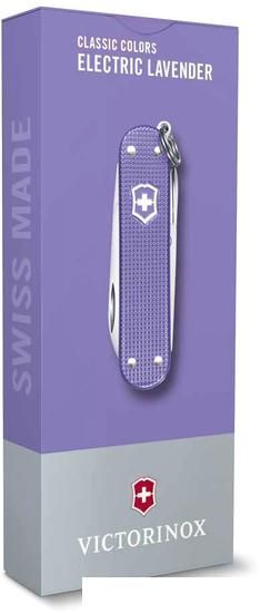 Мультитул Victorinox Classic Alox SD Colors (фиолетовый)