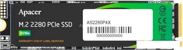 SSD Apacer AS2280P4X 1TB AP1TBAS2280P4X-1