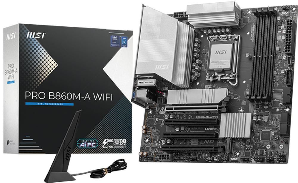Материнская плата MSI Pro B860M-A WiFi