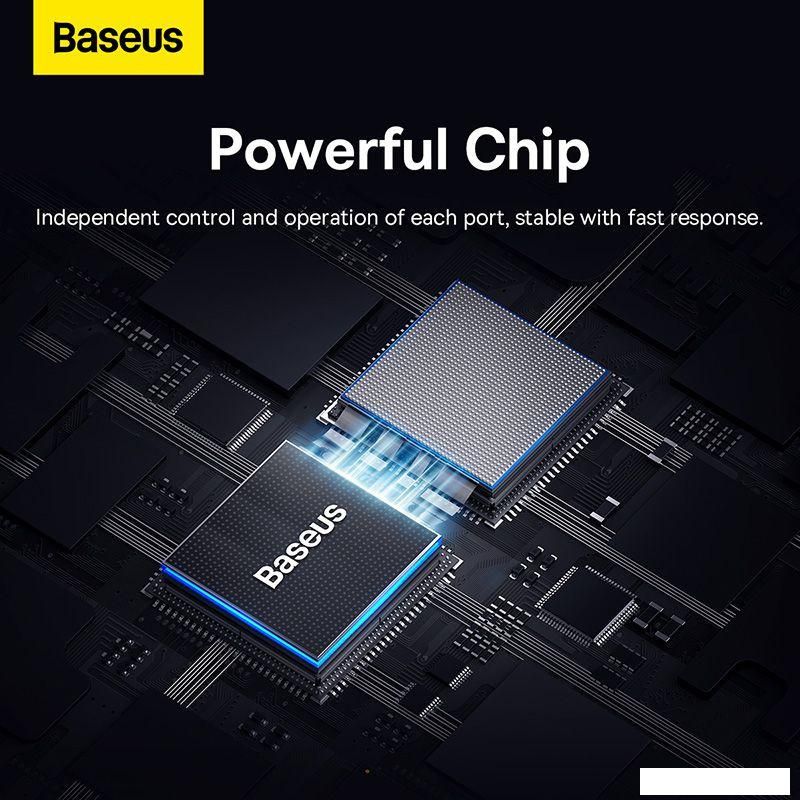 USB-хаб Baseus Flite Series 4-Port USB-A Hub B0005280A813-01