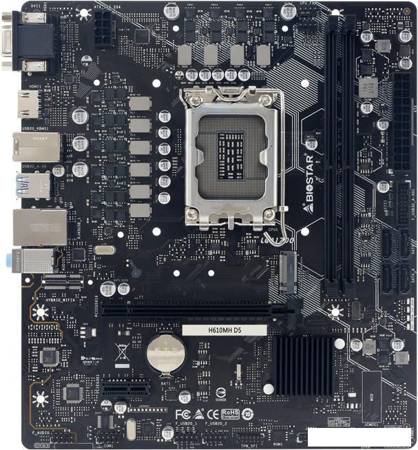 Материнская плата BIOSTAR H610MH D5 Ver. 6.x