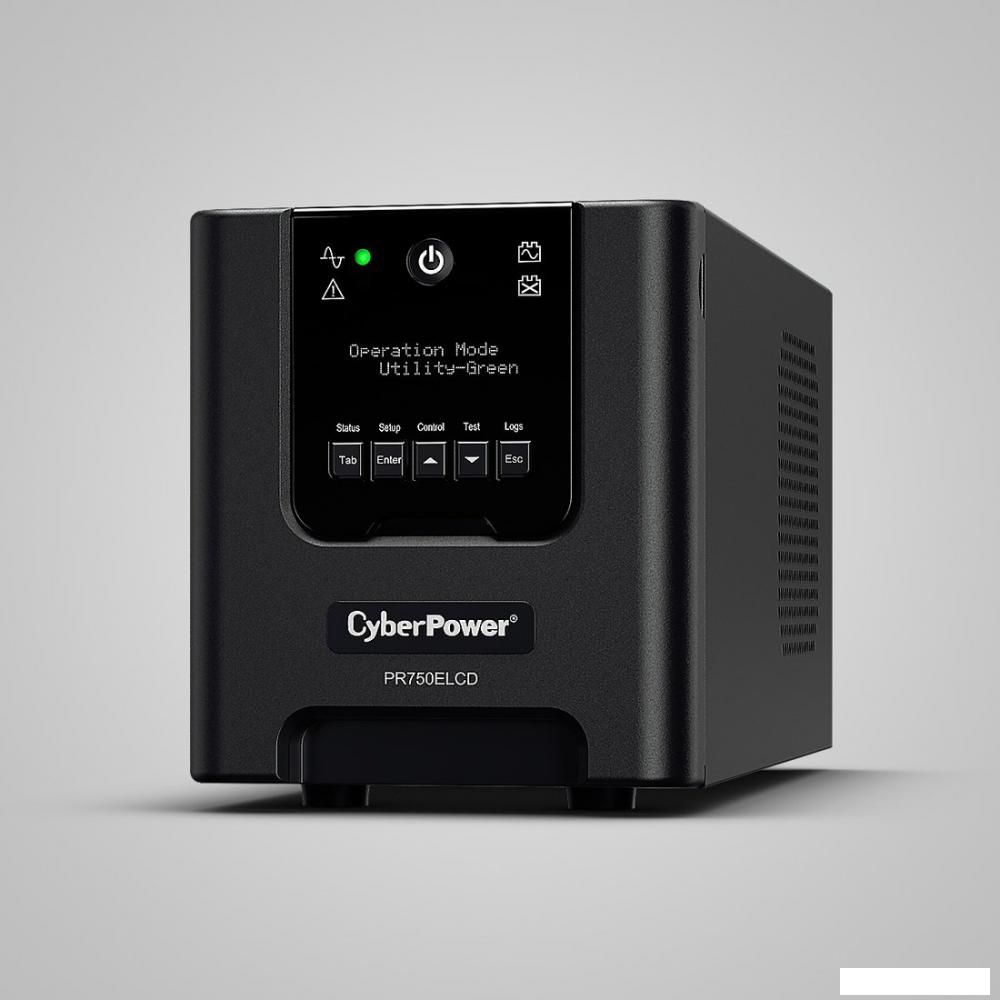 Источник бесперебойного питания CyberPower Professional Tower PR750ELCD