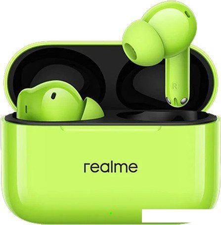 Наушники Realme Buds T200 (зеленый)