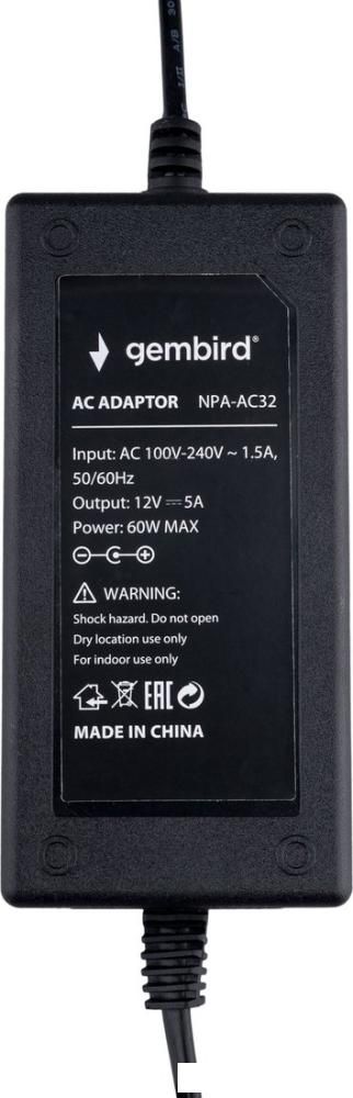 Адаптер питания Gembird NPA-AC32