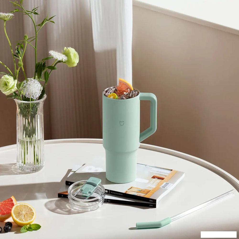 Термокружка Xiaomi Mijia Sippy Cup MJXGB01RM 1 л (зеленый)