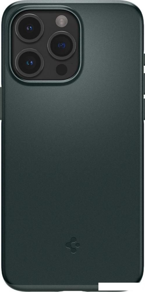 Чехол для телефона Spigen Thin Fit для iPhone 15 Pro Max ACS06548 (зеленый)
