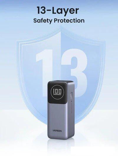 Внешний аккумулятор Ugreen PB724 12000mAh (серый)