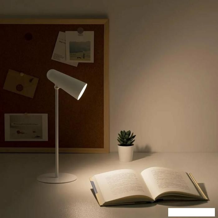 Настольная лампа Xiaomi Flexible Rechargeable Lamp MJTD05YL (белый)