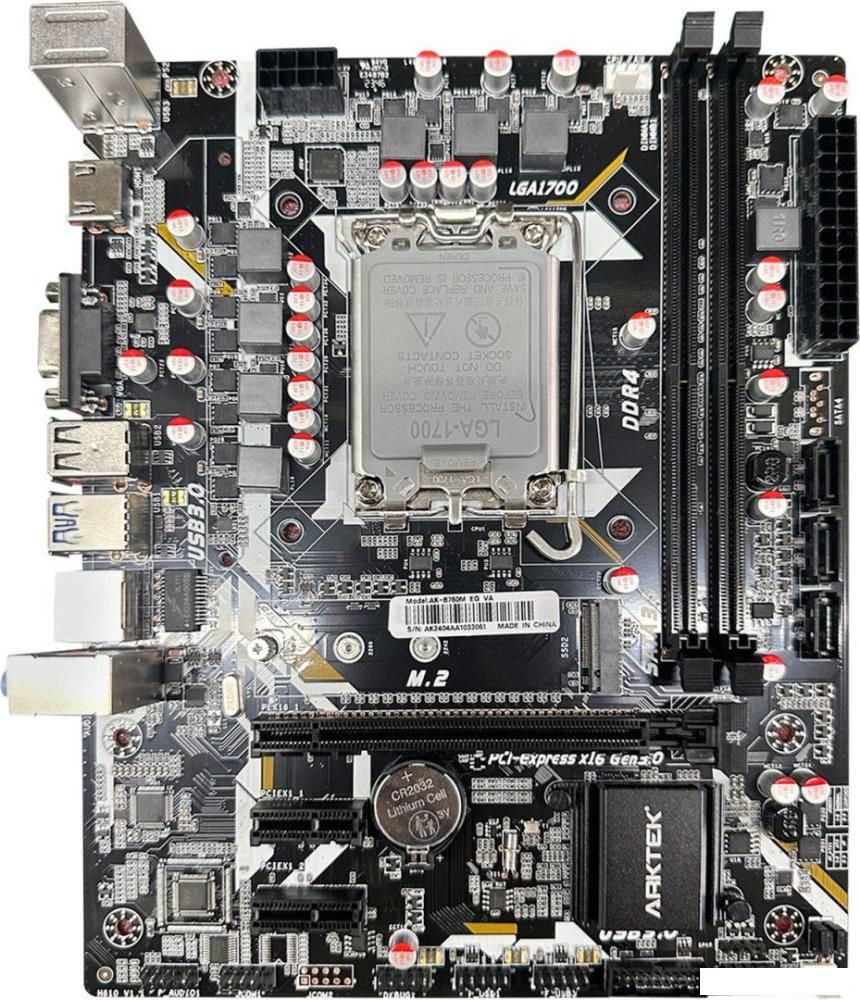 Материнская плата Arktek AK-H610M EG VA