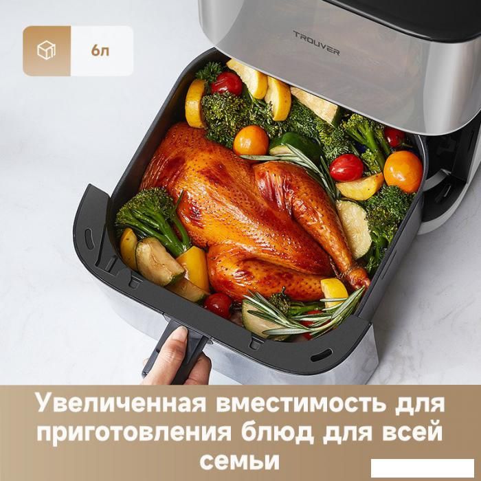 Аэрогрили и аэрофритюрницы Dreame Trouver Air Fryer FD10 Pro VFF12A (белый)