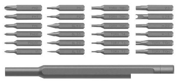 Набор отвертка с битами Xiaomi Mi Precision Screwdriver Kit MJJXLSD002QW (25 предметов)