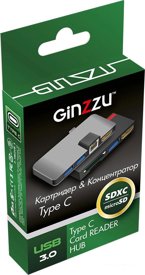 Док-станция Ginzzu GR-867UB