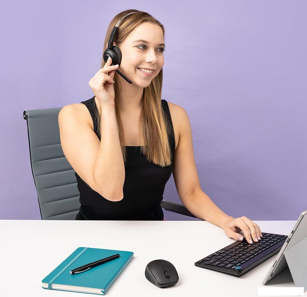 Офисная гарнитура JLab Go Work Pop (черный)
