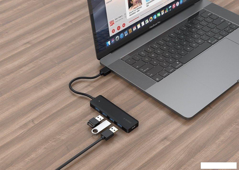 USB-хаб Gembird UHB-U3P4P-02