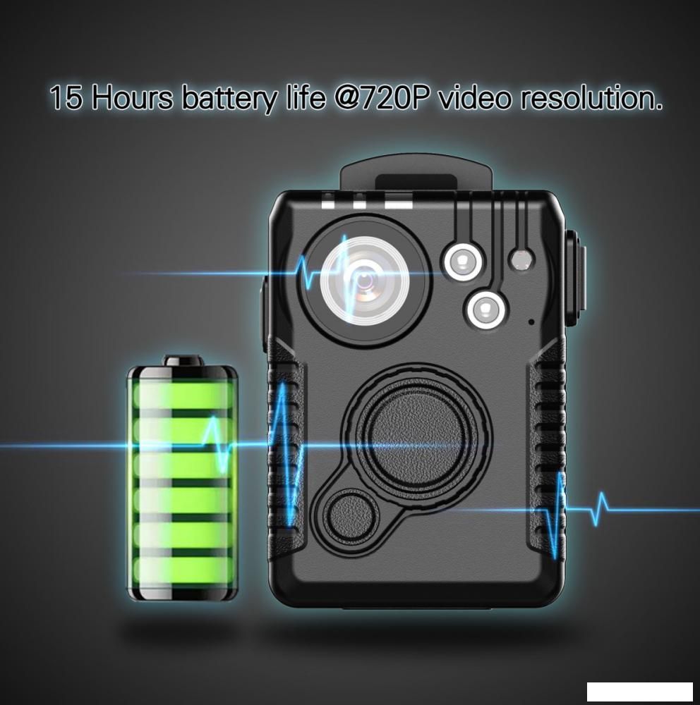 Экшен-камера BodyDvr 550 64Гб/GPS
