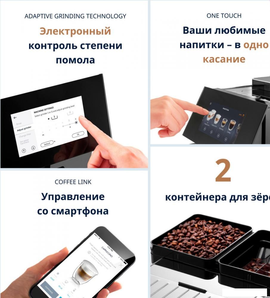 Кофемашина DeLonghi Maestosa EPAM 960.75.GLM