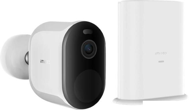 IP-камера Imilab EC4 Spotlight Battery Camera CMSXJ31A + базовая станция CMWG318