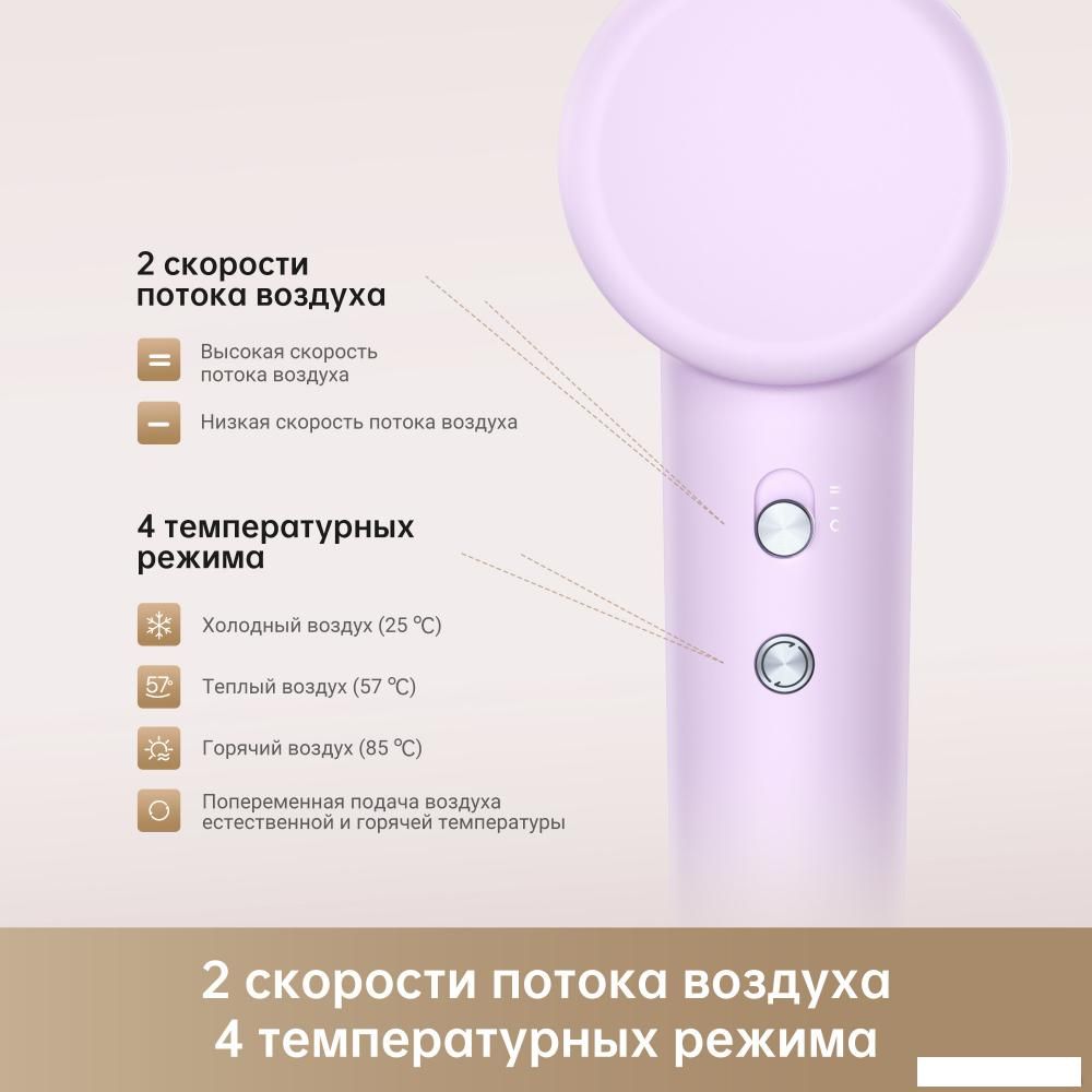 Фены Dreame Hairdryer Gleam Purple AHD12A (фиолетовый)
