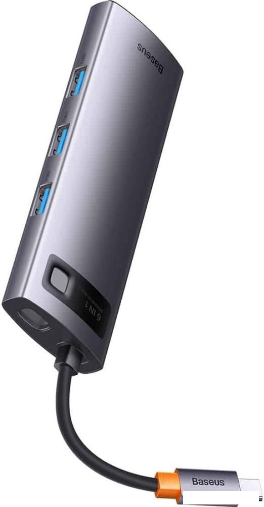 Док-станция Baseus StarJoy 6-Port Type-C Hub Adapter WKWG080013