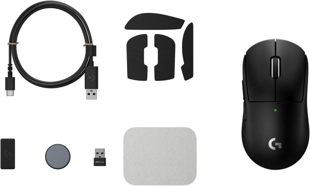 Игровая мышь Logitech Pro X Superlight 2c (черный)