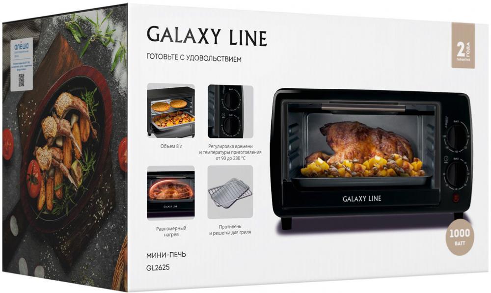 Мини-печь Galaxy Line GL2625 (черный)