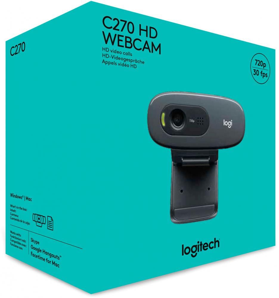 Веб-камера Logitech HD Webcam C270