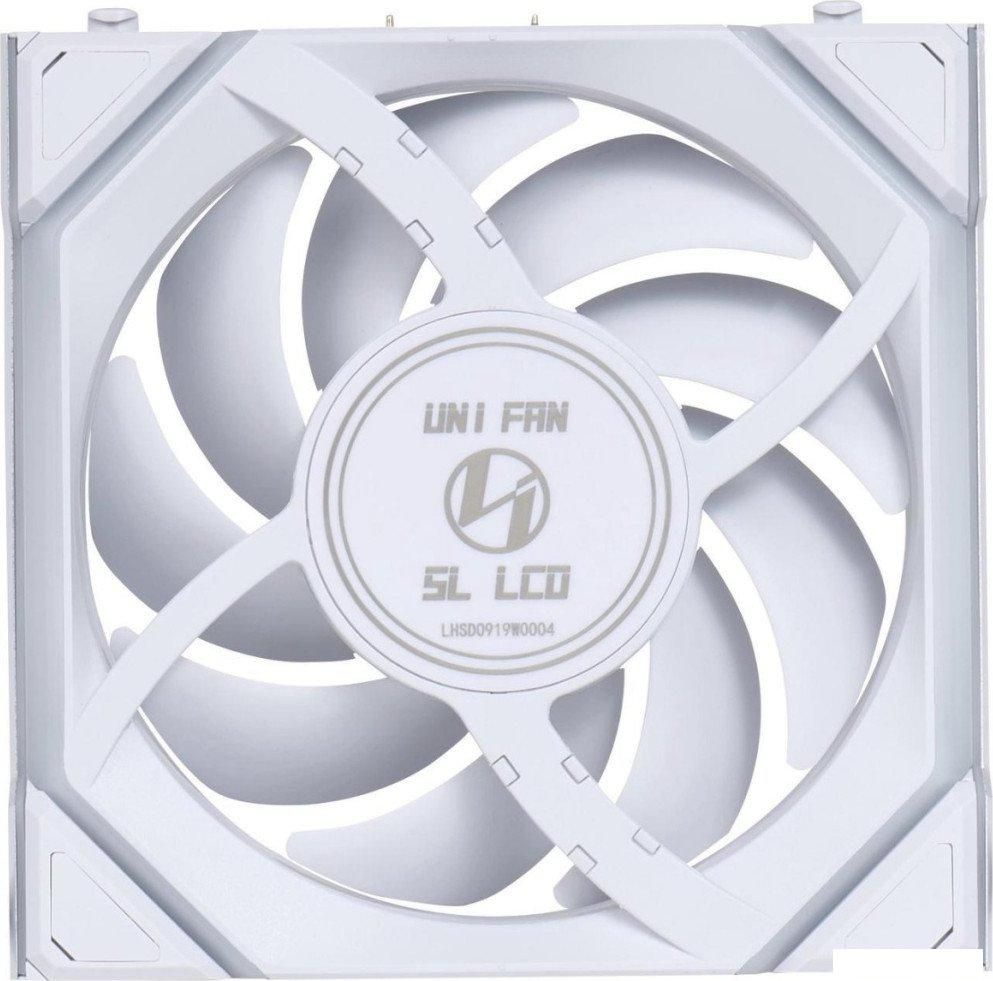 Комплект вентиляторов для корпуса с контроллером Lian Li Uni Fan SL 120 Wireless LCD Reverse G99.12RSLLCD1W3W.R0