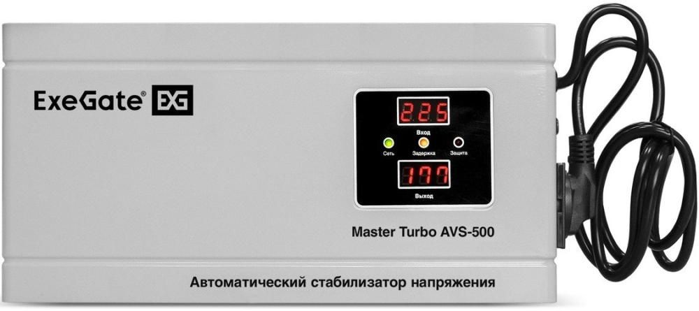 Стабилизатор напряжения ExeGate Master Turbo AVS-500