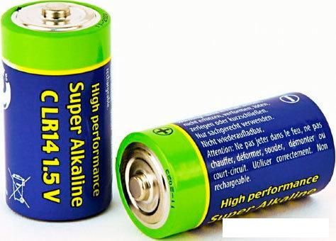 Батарейка EnerGenie Super Alkaline C 2 шт. EG-BA-LR14-01