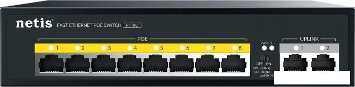 Неуправляемый коммутатор Netis P110C
