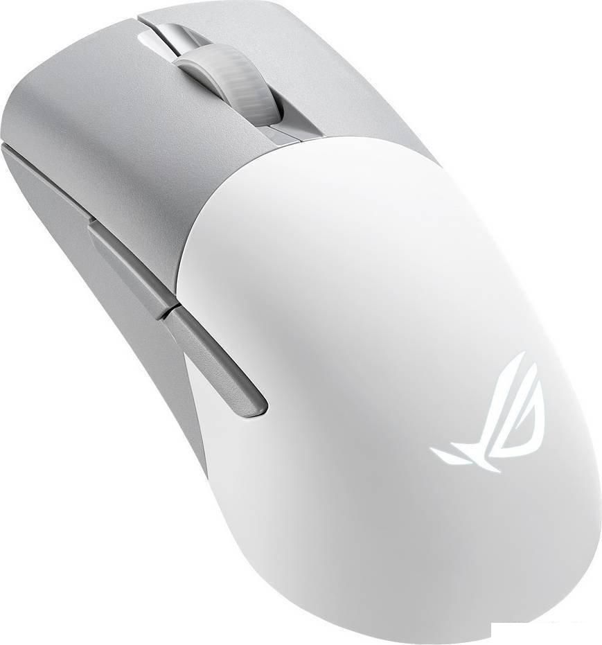 Игровая мышь ASUS ROG Keris Wireless AimPoint Moonlight White