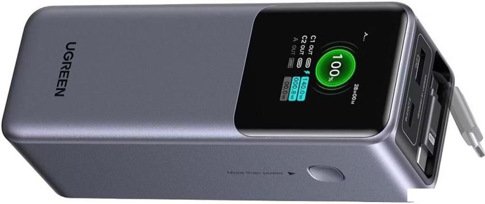 Внешний аккумулятор Ugreen PB726 20000mAh (серый)