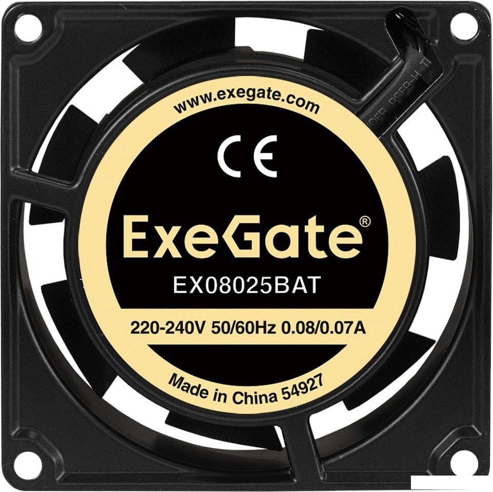 Вентилятор для корпуса ExeGate EX08025BAT EX288998RUS