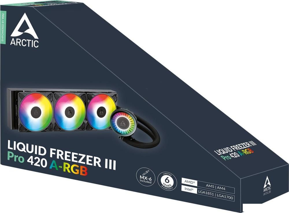 Система жидкостного охлаждения для процессора Arctic Liquid Freezer III Pro 420 A-RGB ACFRE00185A