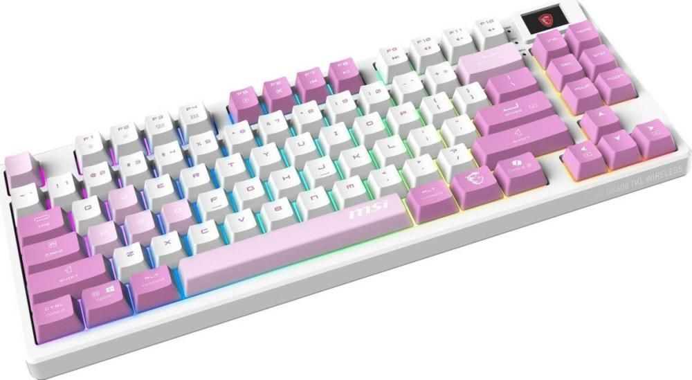 Клавиатура MSI Forge GK600 TKL Wireless Violet