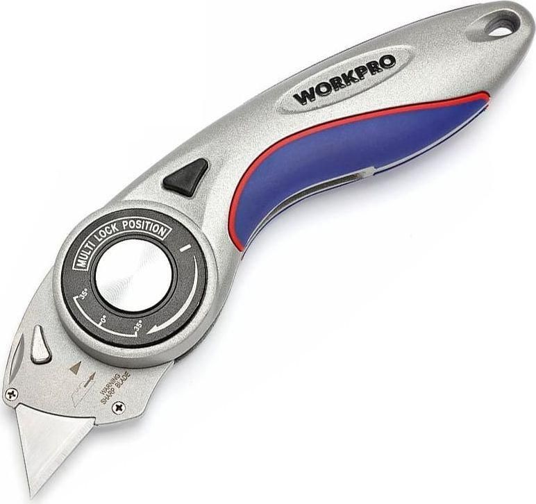 Нож строительный Workpro WP211013