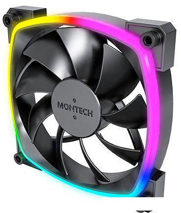Вентилятор для корпуса Montech AX120 PWM (черный)