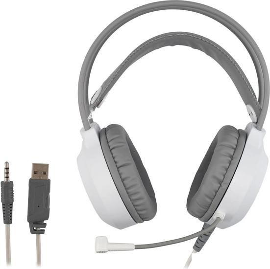Наушники Оклик HS-L300G (белый)