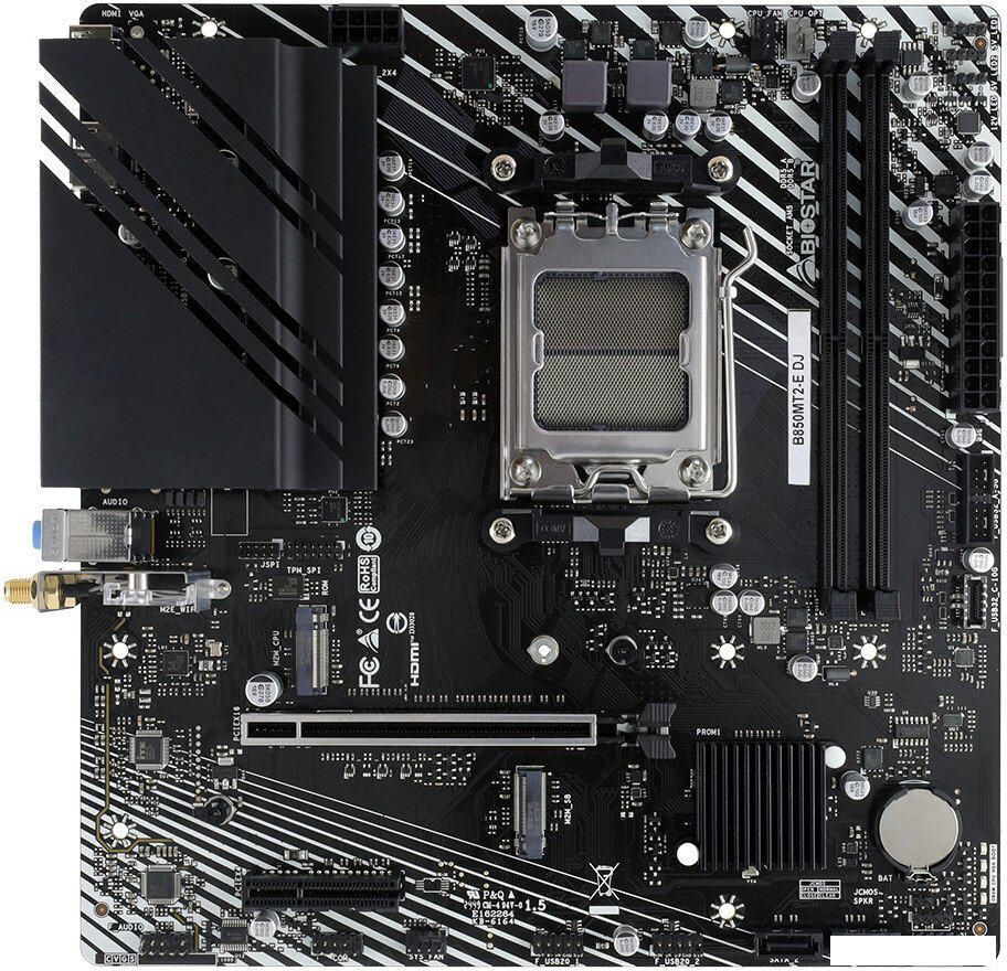 Материнская плата BIOSTAR B850MT2-E DJ Ver. 6.1