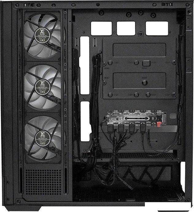 Корпус XASTRA Q700 4ARGB-C10-UC (черный)