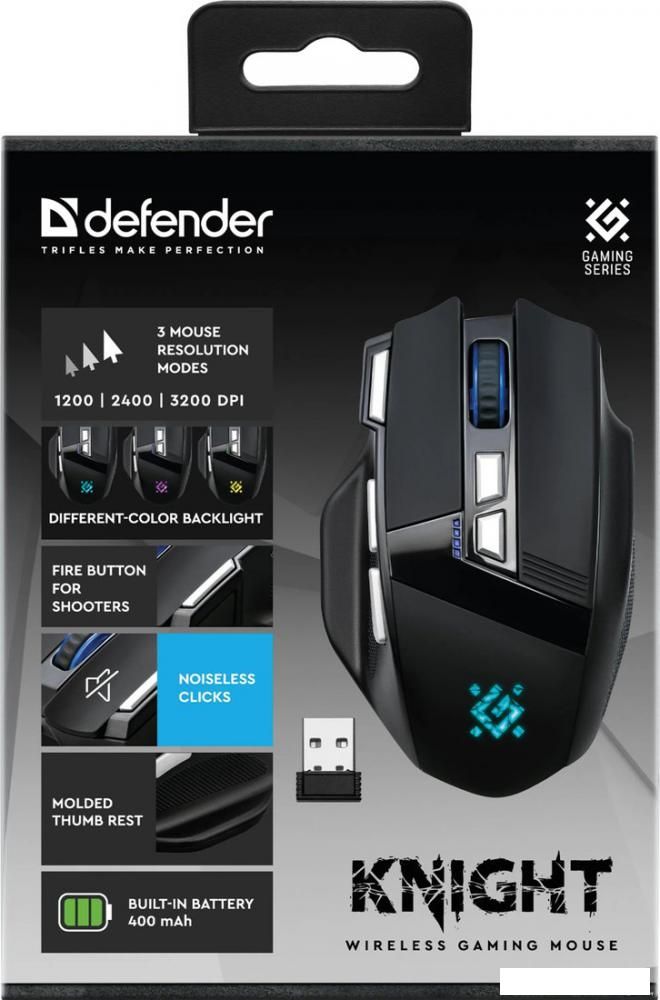 Игровая мышь Defender Knight GM-885