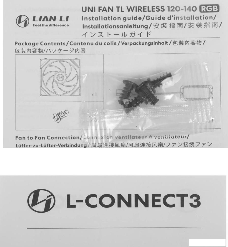 Вентилятор для корпуса Lian Li Uni Fan TL 120 Wireless G99.12TL1W1B.R0