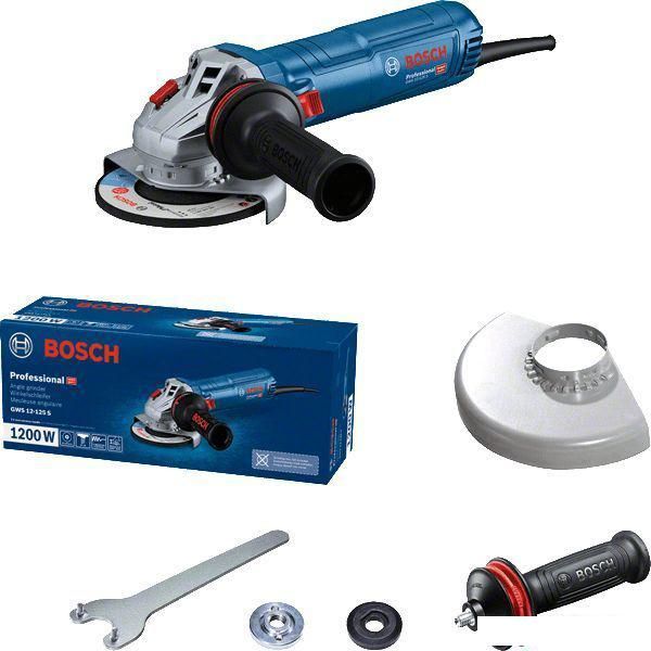Угловая шлифмашина Bosch GWS 12-125 S Professional 06013A6020