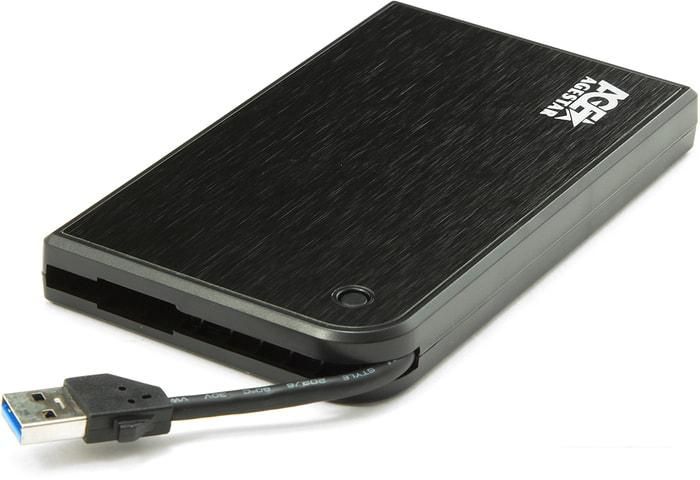 Бокс для накопителей 2.5" AgeStar 3UB2A14 (черный)