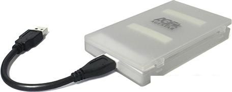 Бокс для накопителей 2.5" AgeStar SUBCP1 White