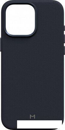 Чехол для телефона Magssory Eco Leather Case Blue для iPhone 16 Pro Max CLT029b