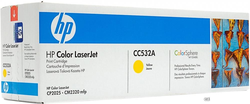 Картридж HP CC532A