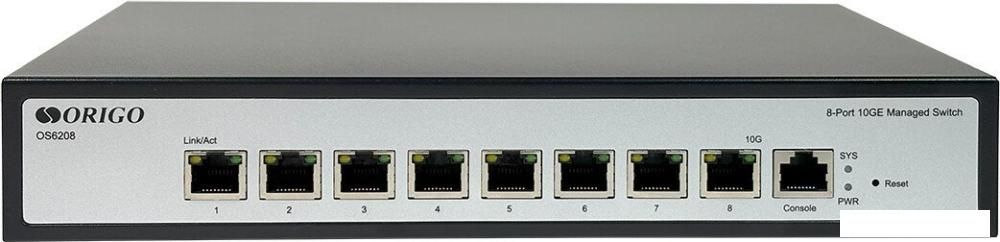 Управляемый коммутатор 2-го уровня Origo OS6208/A1A