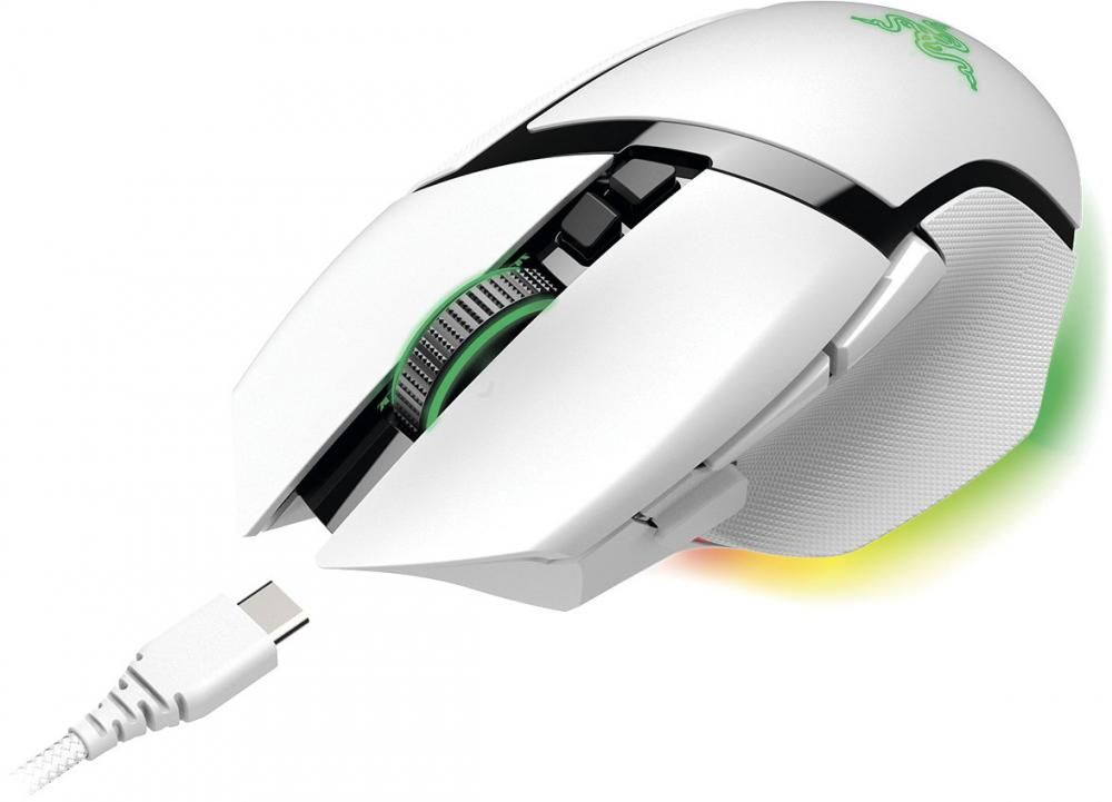 Игровая мышь Razer Basilisk V3 Pro Mercury White